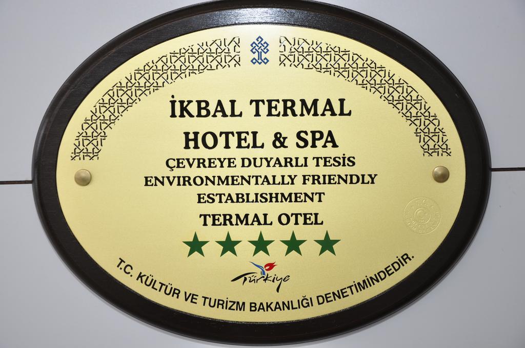 Ikbal Thermal Hotel & Spa Afyon Afyonkarahisar Eksteriør bilde